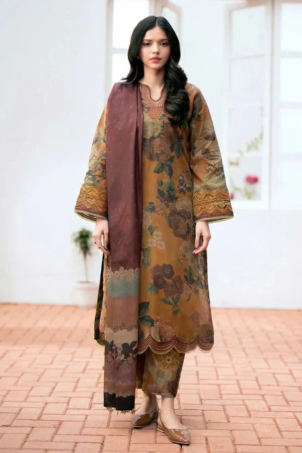 Stay cozy and chic Digital Print Karandi Collection!