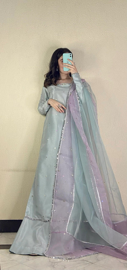 ZARA – Elegance Redefined in Handcrafted Katan Silk